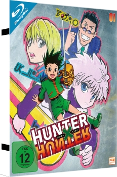 Endlich erscheint der erfolgreiche Anime auf Deutsch! Fabelwesen, exotische Monster, Reichtümer, verborgene Schätze, Dämonenreiche, unerforschte Gebiete… die Welt von HUNTER x HUNTER nimmt euch mit auf eine unvergessliche Reise!